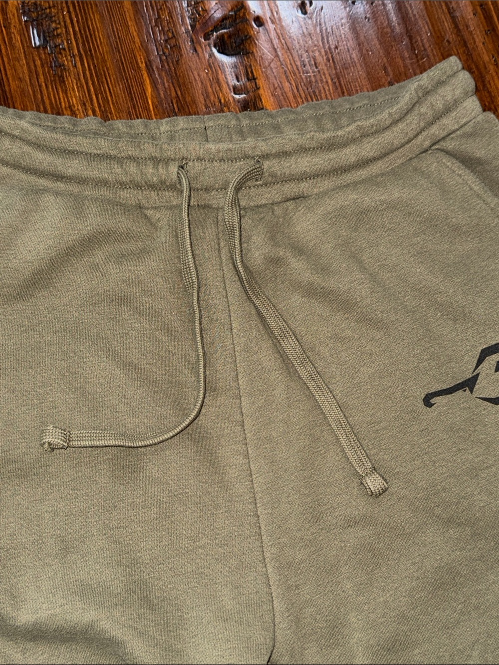 DUX WATERFOWL CO OLIVE GRN DRAWSTRING WAIST CUFFED ANKLES SIDE PKTS/BK PKT ZIP - Picture 5 of 15